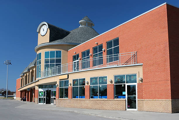 istock Modern Supermarket Building 172217360