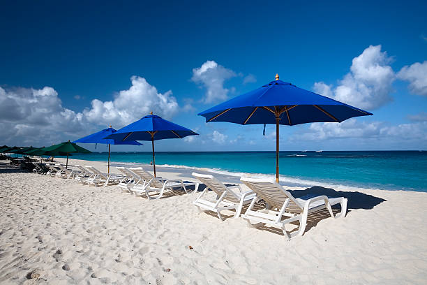 istock Caribbean Beach Loungers 172217487