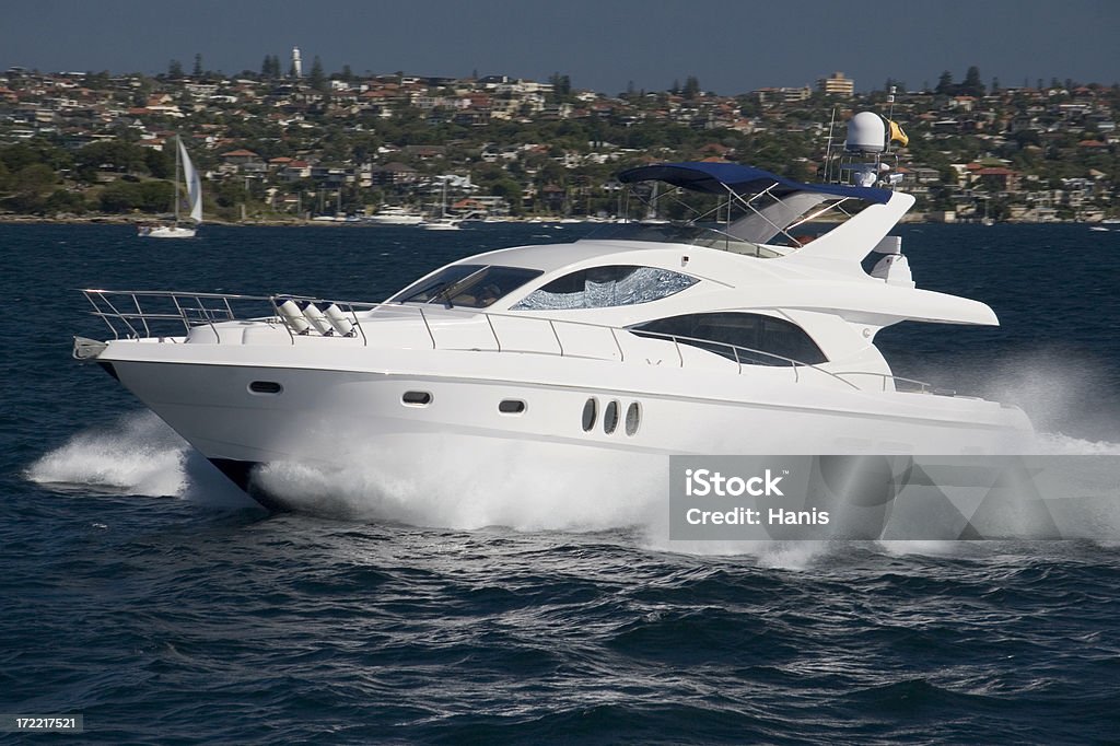 Barco de alta velocidade - Foto de stock de Barco a Motor royalty-free
