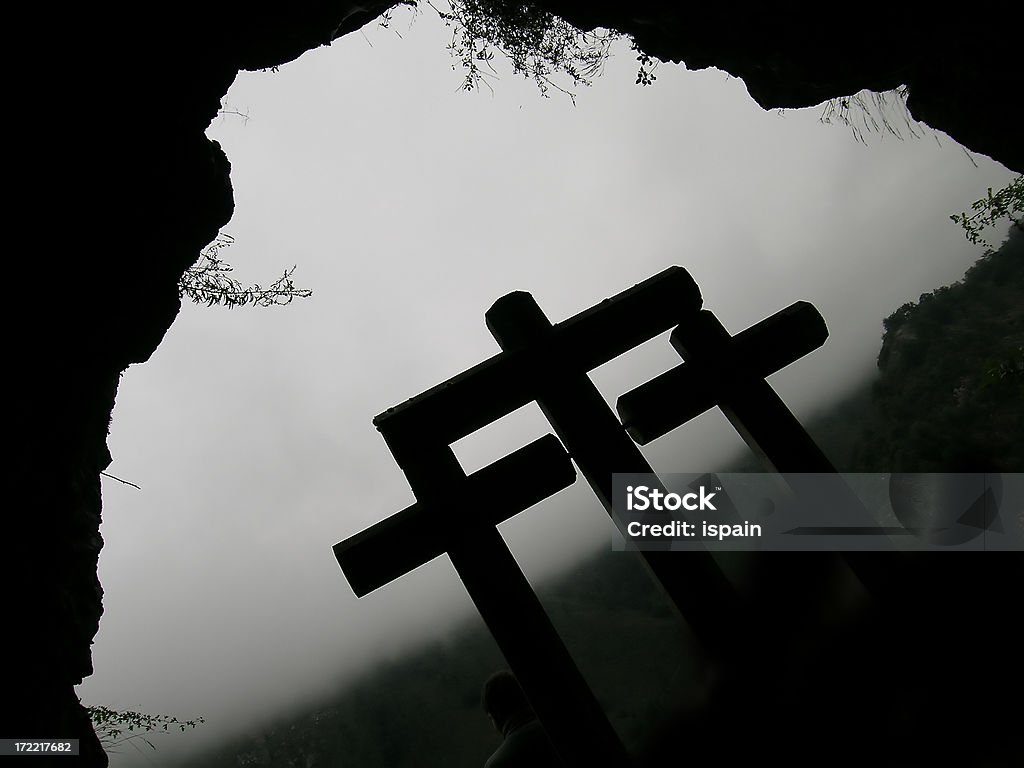 Grotta spirituale - Foto stock royalty-free di Cattolicesimo