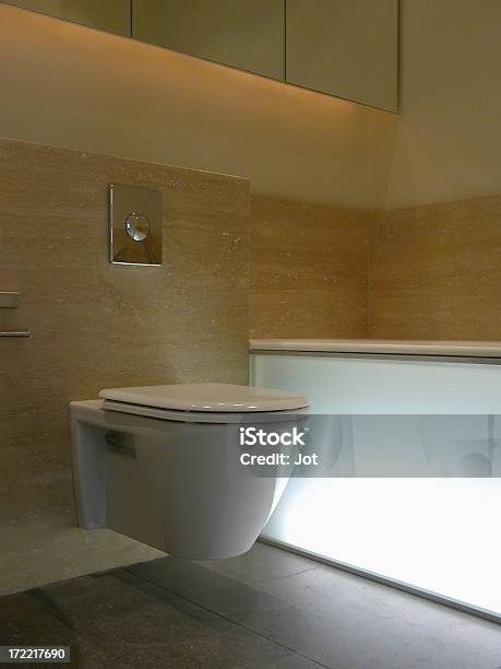 Interior Bathroom Stock Photo - Download Image Now - Hanging, Toilet, Bathroom