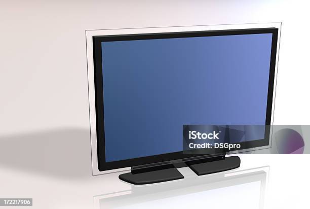 빈 화면 시리즈 009 3차원 형태에 대한 스톡 사진 및 기타 이미지 - 3차원 형태, HDTV, LCD