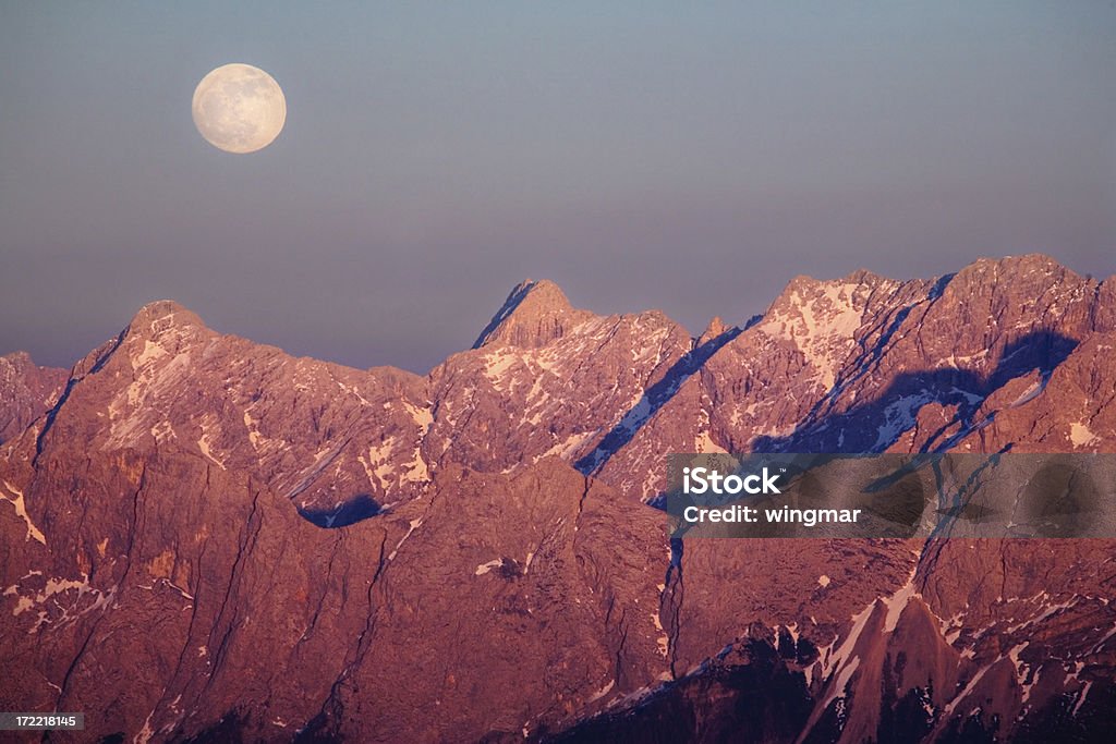 Лунный восход - Стоковые фото Луна роялти-фри