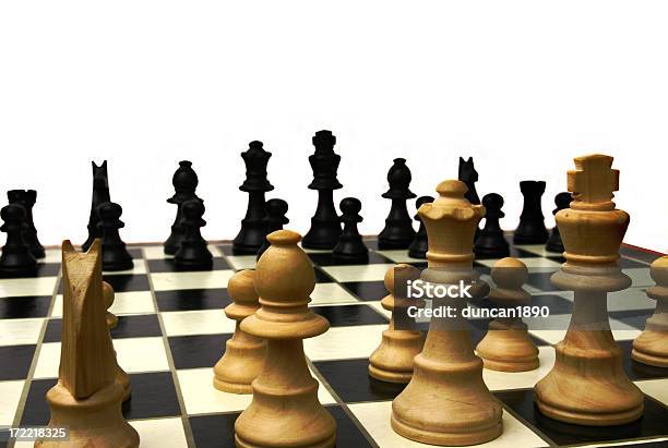 Chess Stock Photo - Download Image Now - Aggression, Battlefield, Black Color