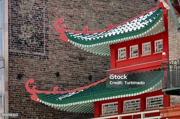 Asian Architecture Stock Photo - Download Image Now - San Francisco - California, Chinatown, Art