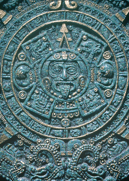 Calendario Aztec - foto de stock