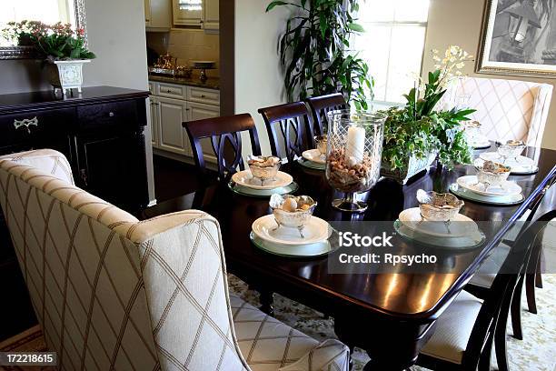 Dining Room Stock Photo - Download Image Now - Arranging, Bowl, Candle