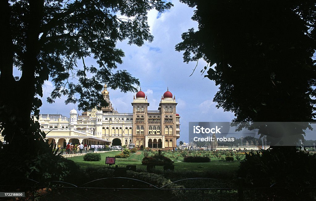Pałac w Mysore Maharadja. - Zbiór zdjęć royalty-free (Mysore)