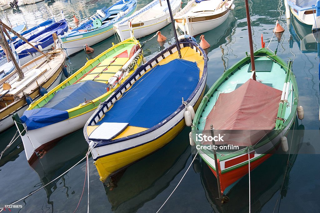 Barche da pesca - Foto stock royalty-free di Acqua