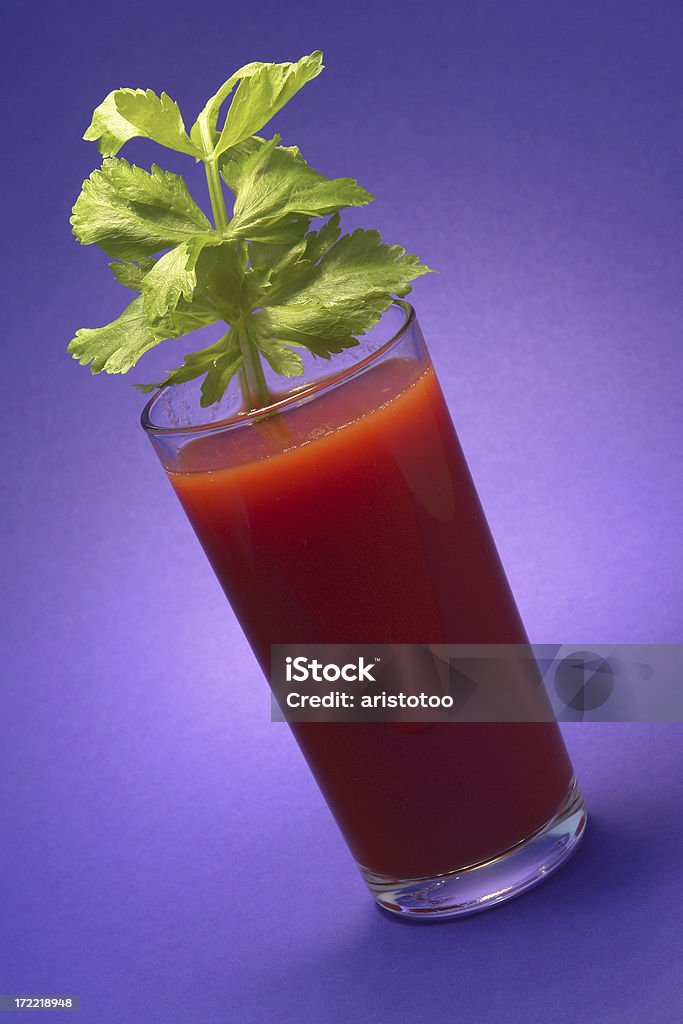 Suco de tomate - Foto de stock de Aipo royalty-free