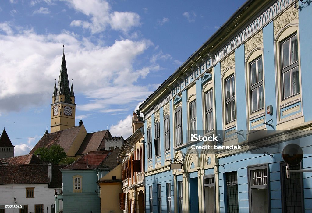 Media w Transylwanii, Rumunia - Zbiór zdjęć royalty-free (Architektura)