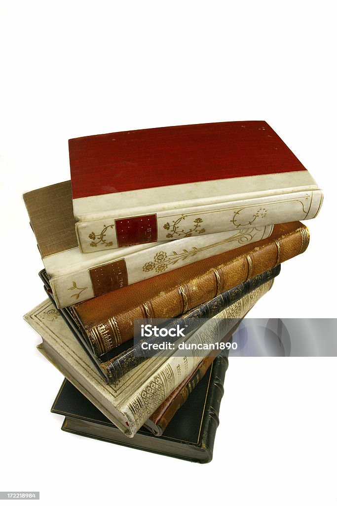 Livros antigos - Foto de stock de Amontoamento royalty-free