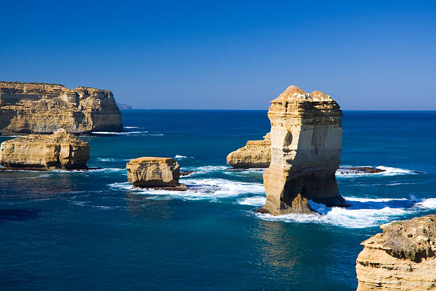 great ocean road, wiktoria, australia - twelve apostles zdjęcia i obrazy z banku zdjęć