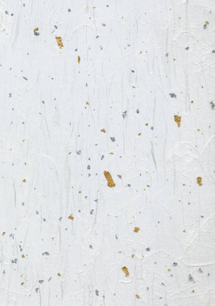 planos de fundo: rayon fibra de papel em branco com manchas metálico - seda artificial - fotografias e filmes do acervo