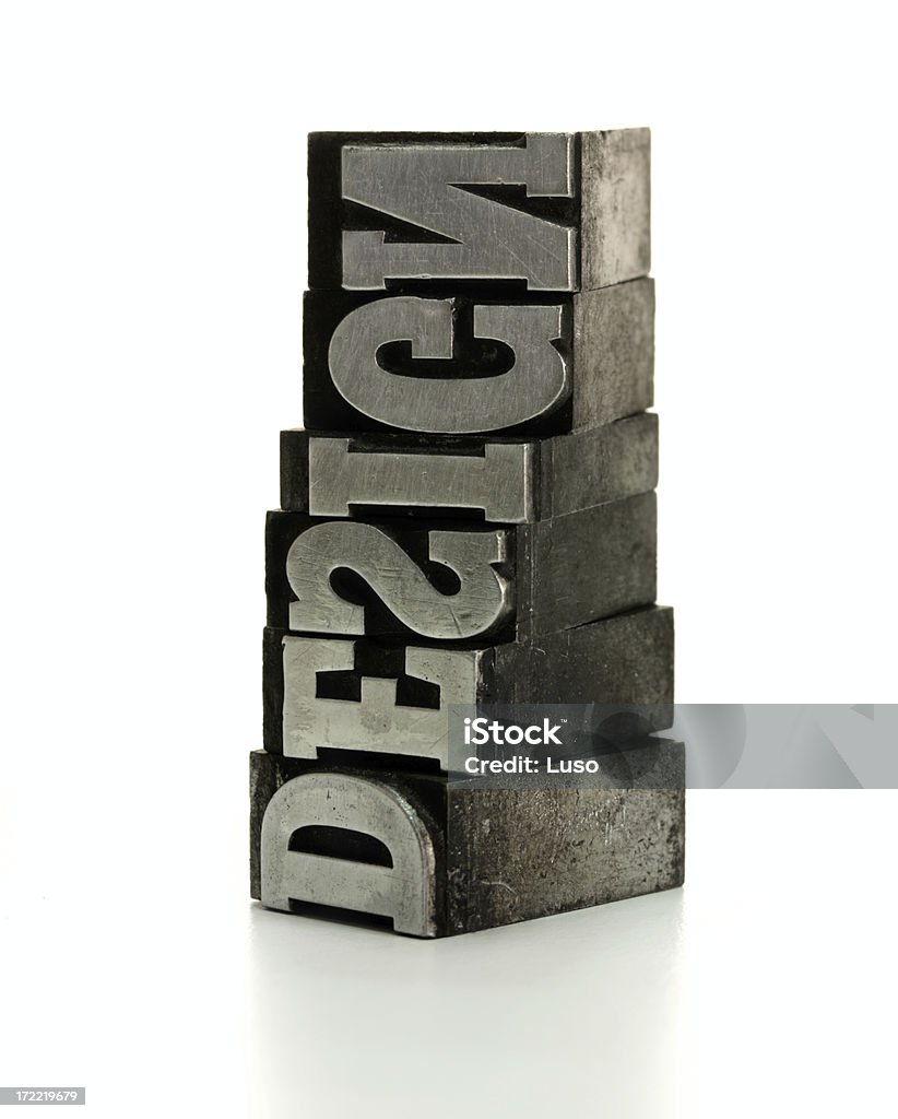 「印刷ブロックデザイン - カットアウトのロイヤリティフリーストックフォト