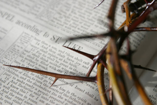 istock Bible Series (ca 1870) Crown of Thorns 172219893