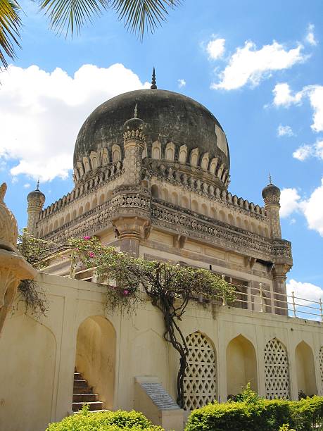 Tomb of Sultan Mohammad Quli Qutb Shah - Hyderabad stock photo