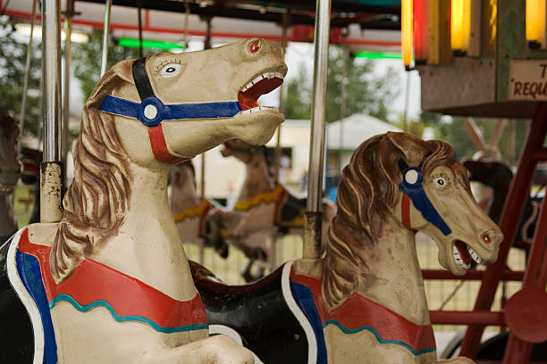 istock Merry go round horses. 172220024