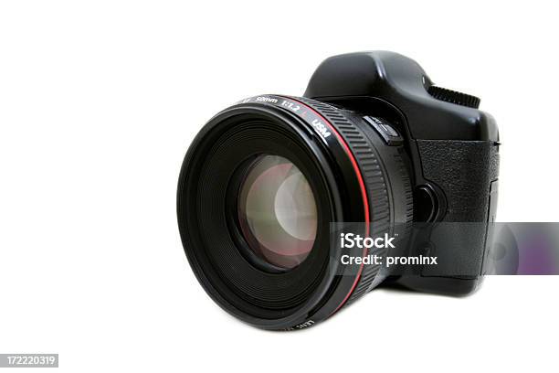 Digital Slr Stock Photo - Download Image Now - Aperture, Black Color, Camera - Photographic Equipment