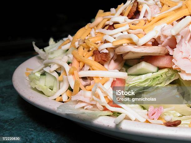 Salada Chefe De Cozinha Estilo - Fotografias de stock e mais imagens de Alface - Alface, Alimentação Saudável, Almoço