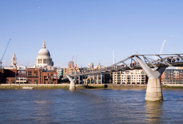 istock St Paul's and Millennium Bridge 172221128