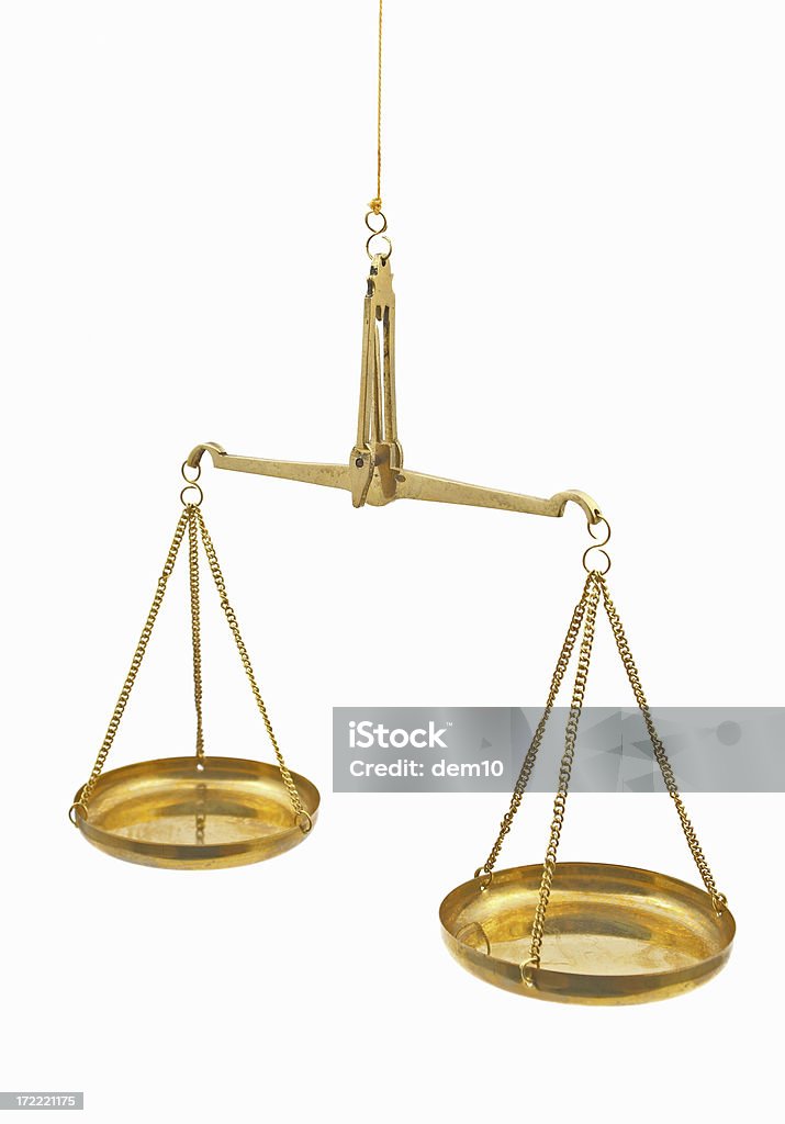 Scales of Justice  Equal-Arm Balance Stock Photo