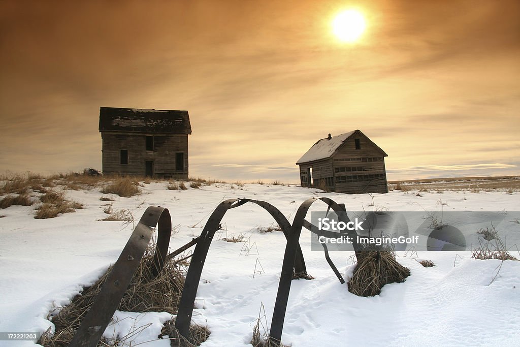 Abandonada Homestead - Foto de stock de Abandonado royalty-free