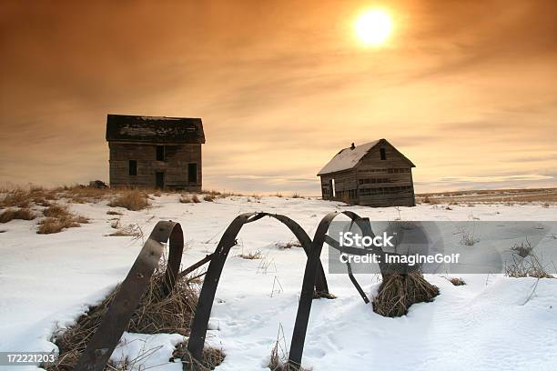 Foto de Abandonada Homestead e mais fotos de stock de Abandonado - Abandonado, Abrigo de Jardim, Agricultura