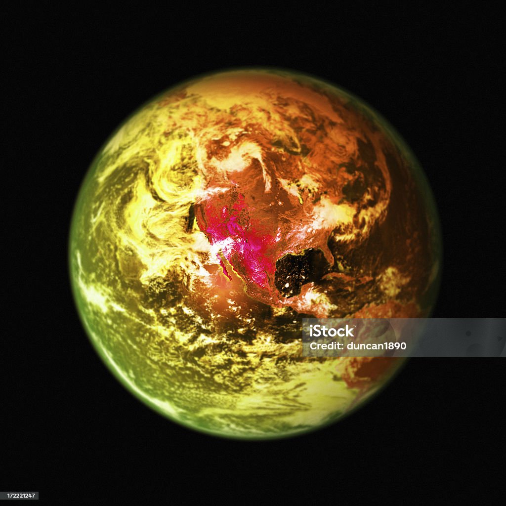 Réchauffement de la planète - Photo de Canicule libre de droits