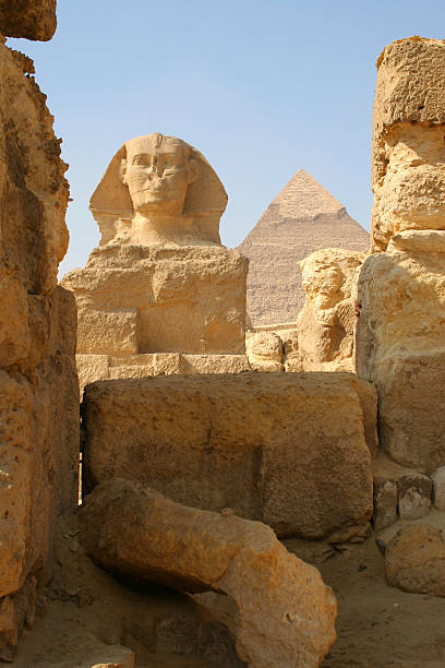 istock The Sphinx and Pyramid of Khafre, Giza Egypt 172221452