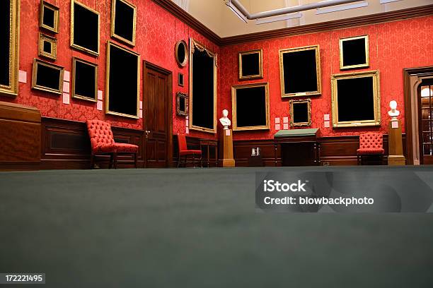Museum Gallery Stock Photo - Download Image Now - Surrounding Wall, Art Museum, Picture Frame