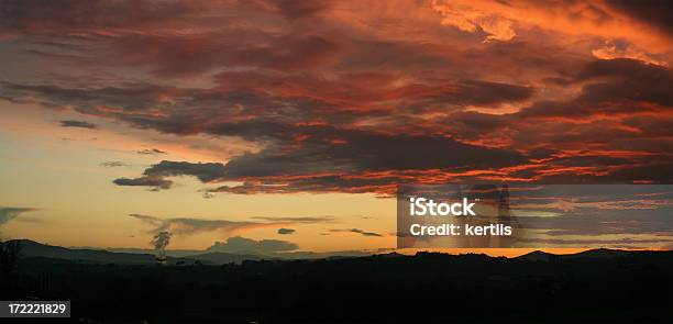 Foto de Panorama Do Pôr Do Sol e mais fotos de stock de Abstrato - Abstrato, Amarelo, Beleza
