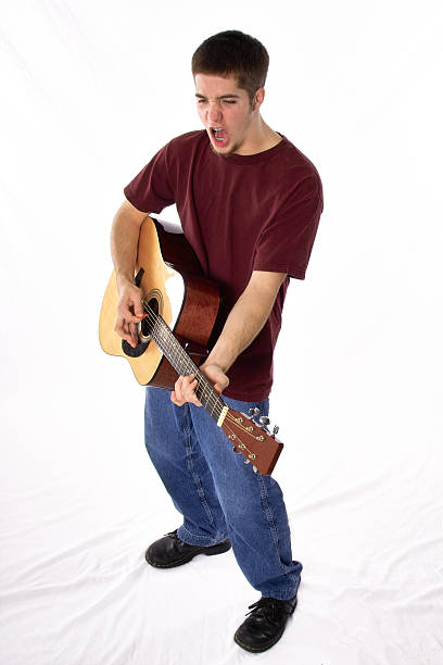 istock Acoustic Guitarist Yelling 172221917