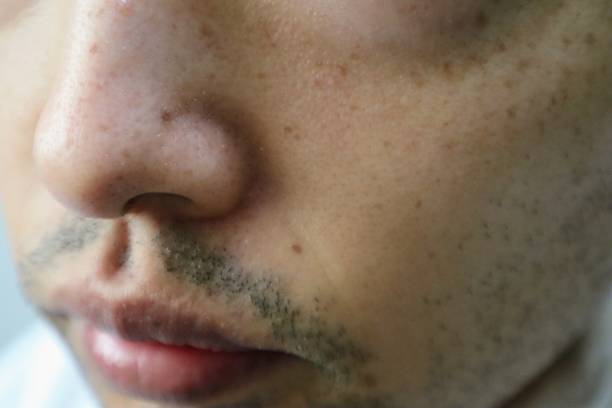 istock Japanese man with a hairy beard 1722222948
