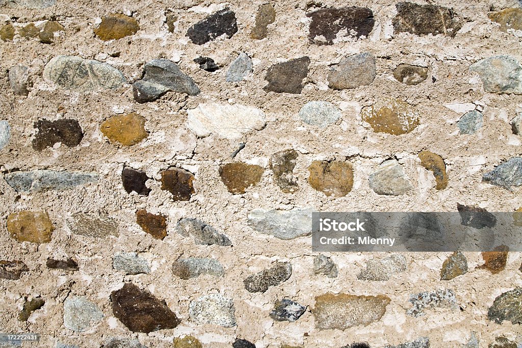 Textura de parede de pedra de Adobe - Foto de stock de Abstrato royalty-free