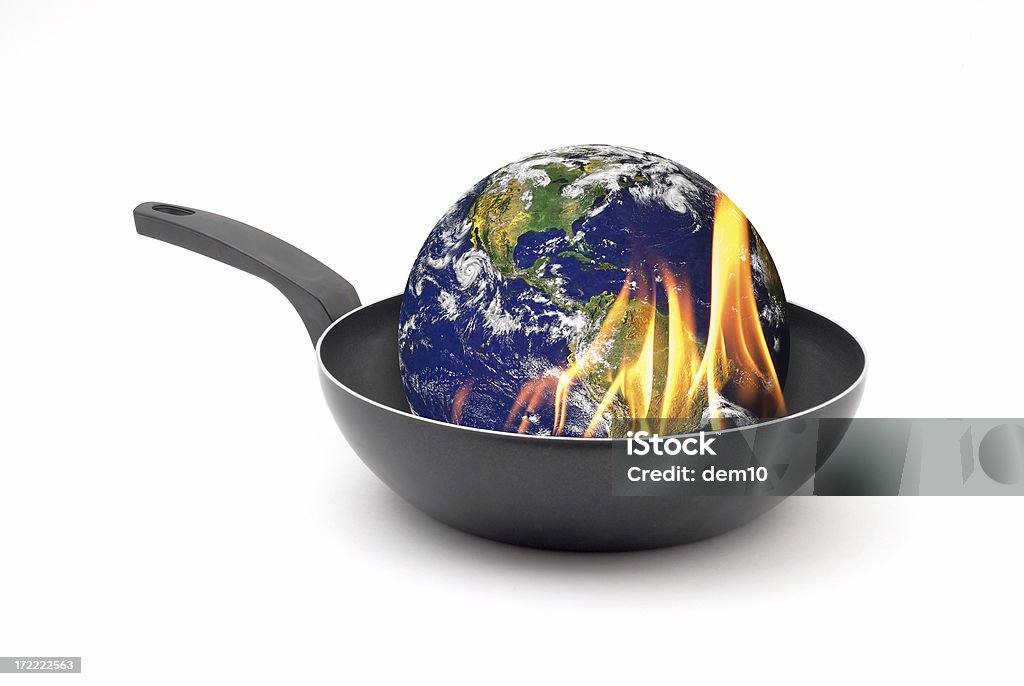 Concepto del calentamiento Global - Foto de stock de Fuego libre de derechos