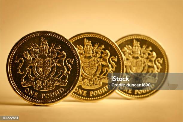 Gold Stock Photo - Download Image Now - British Currency, Finance, Pound Symbol