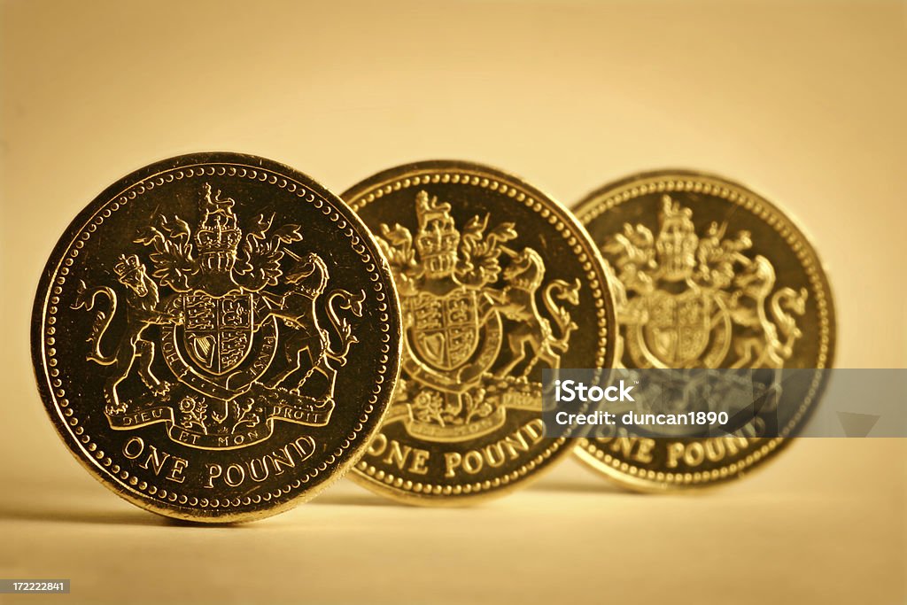 золото - Стоковые фото Британская валюта роялти-фри