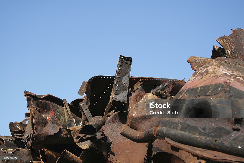 Centro di demolizione - Foto stock royalty-free di Acciaio