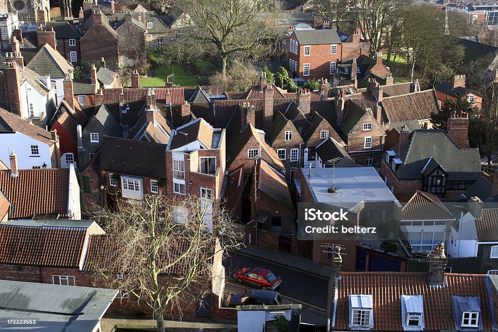 Casas de cima - Royalty-free Lincoln - Lincolnshire Foto de stock