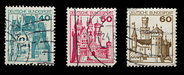 istock Vintage Stamps Germany 08 172223562