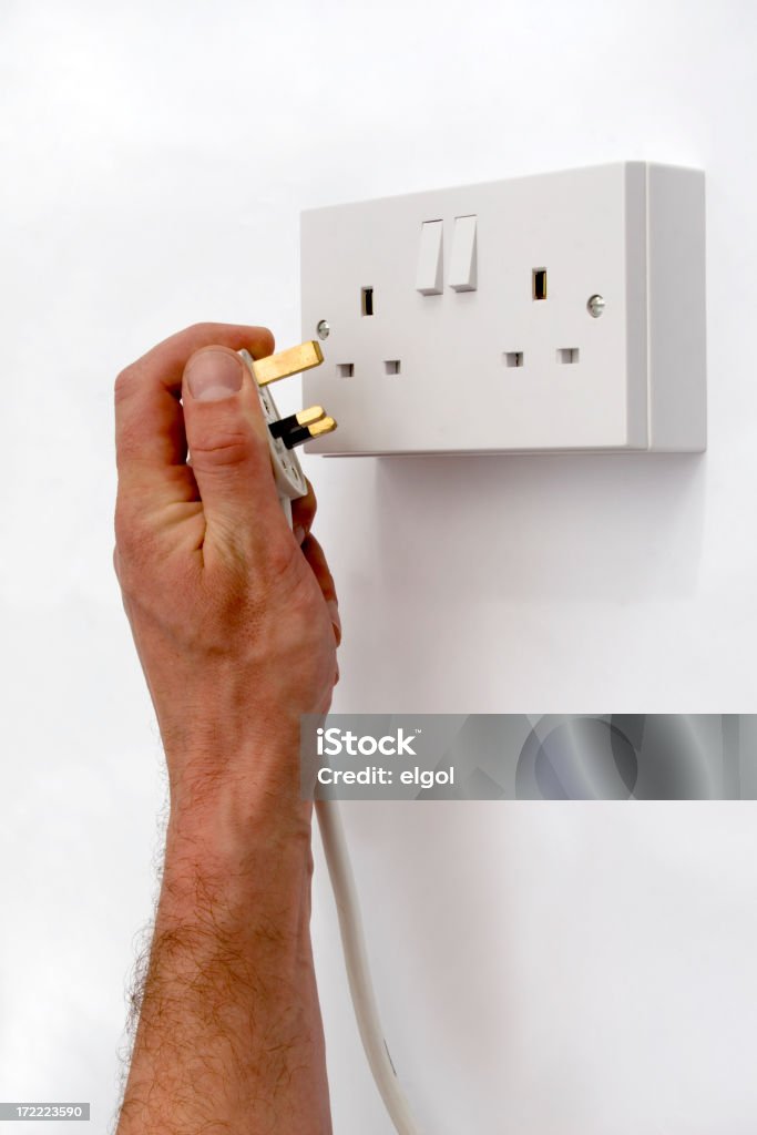 Collegare "spina - Foto stock royalty-free di Elettricità