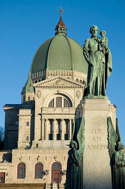 saint joseph oratório em montreal - st joseph oratory - fotografias e filmes do acervo