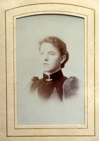 Vintage photograph of a woman