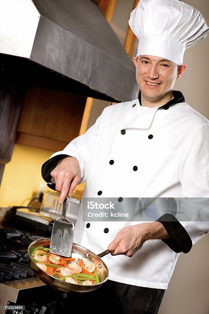 Ristorante Chef - Foto stock royalty-free di 20-24 anni