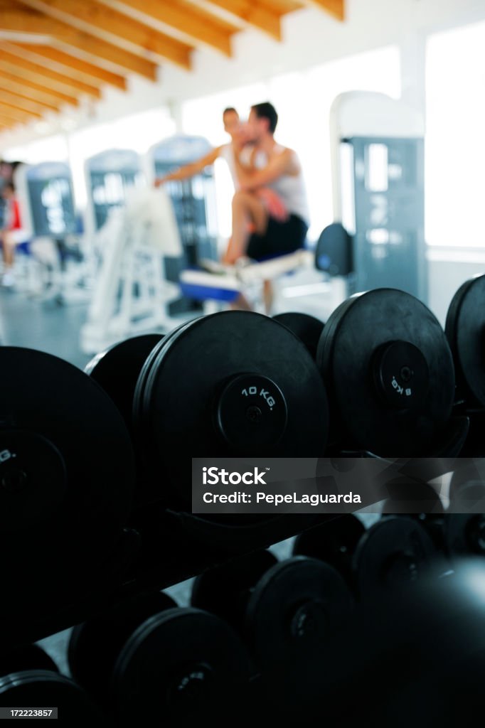 Dia de ginástica - Foto de stock de Academia de ginástica royalty-free