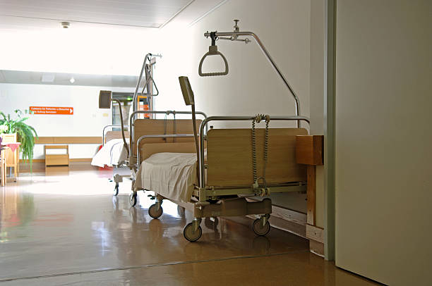istock Beds in a hospital 172224063