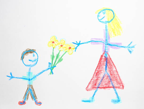 istock Boy Giving Flower to his Mom 172224288