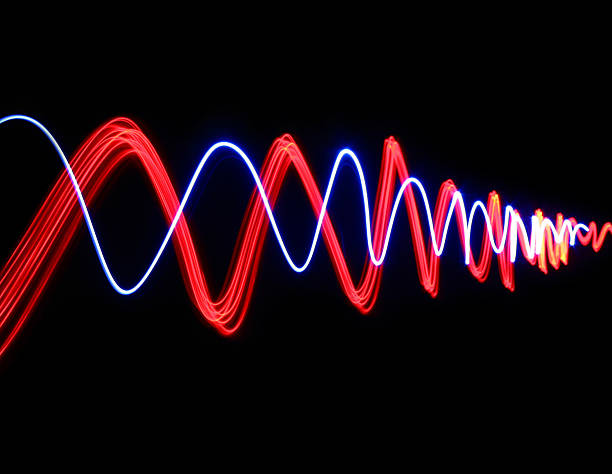 istock Blue-red alternating sine-ish waves 172224441