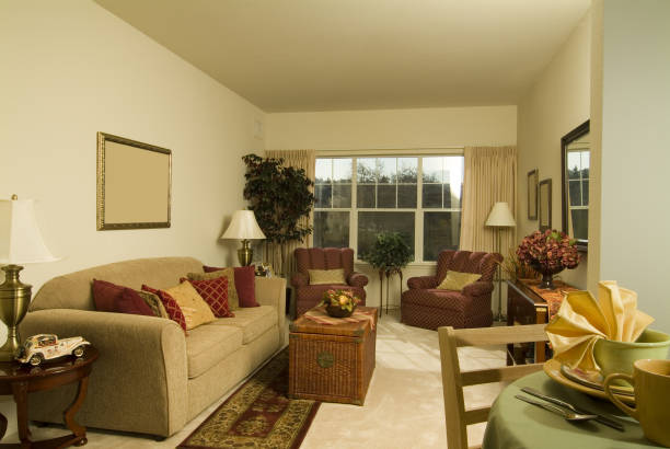 istock Traditional Apartment Livingroom Interior 172224696